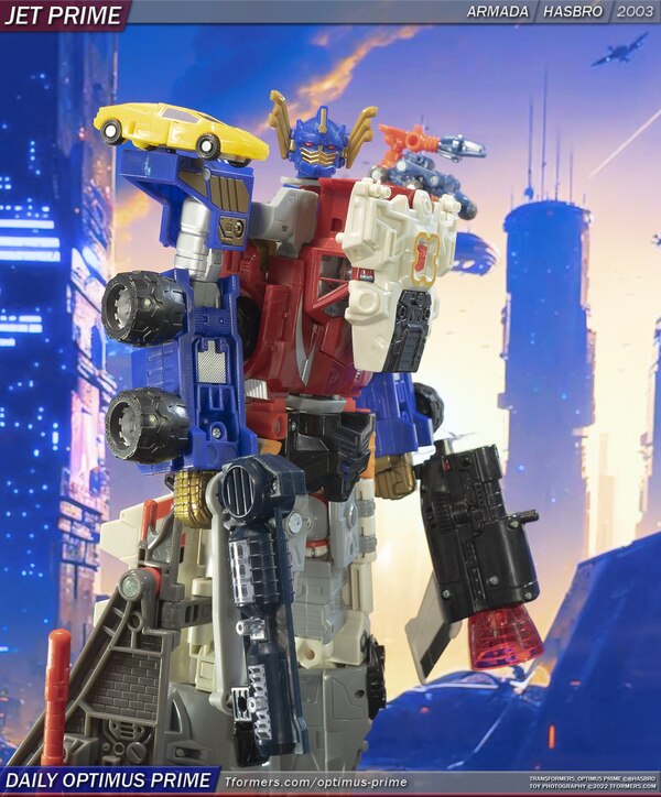 Daily Prime   Armada Super Mode Optimus Prime + Jetfire = Jet Prime  (2 of 5)